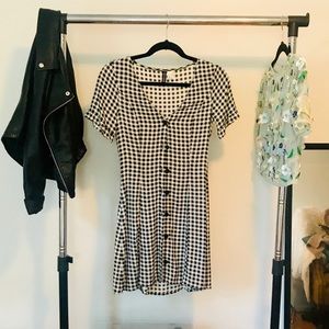 Gingham Mini Dress